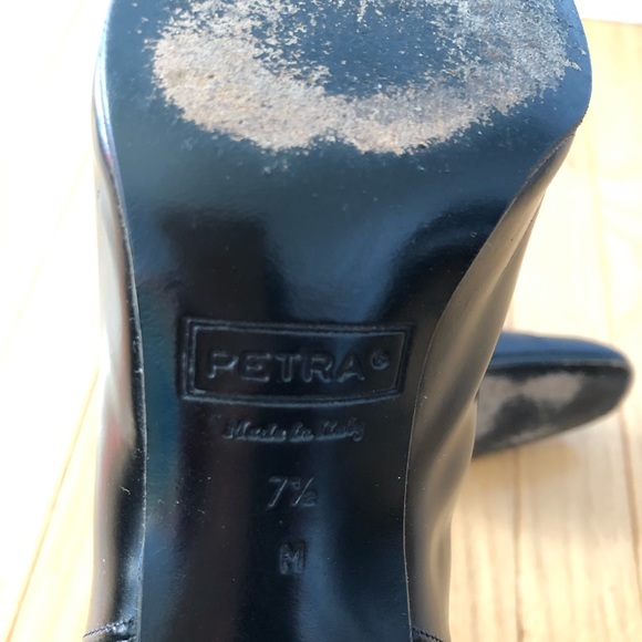 Petra Patent Leather Heel Boots - Picture 6 of 6